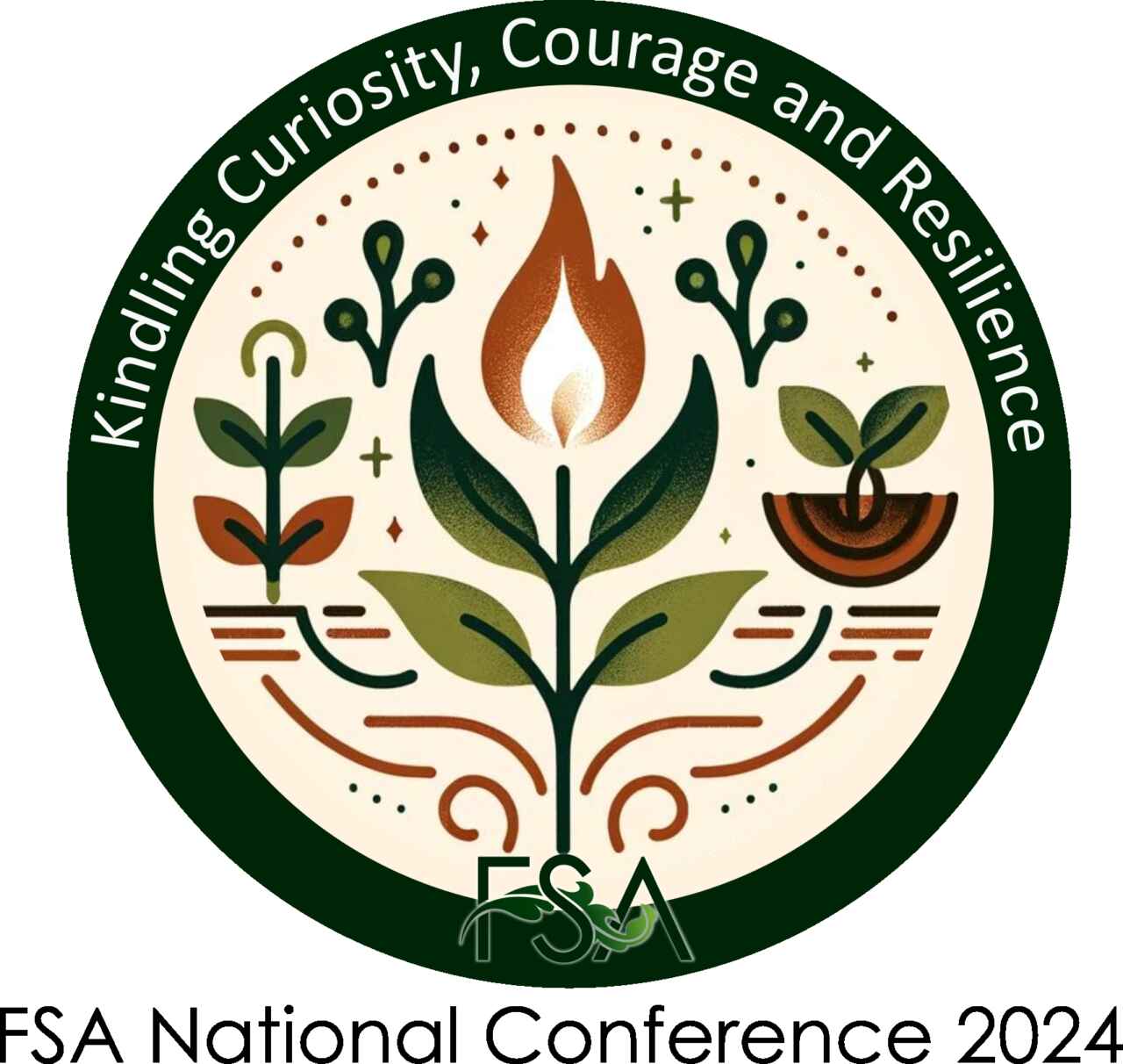 Logo for the 2023 FSA National Conference at Danbury 29th seprtember - 1st October