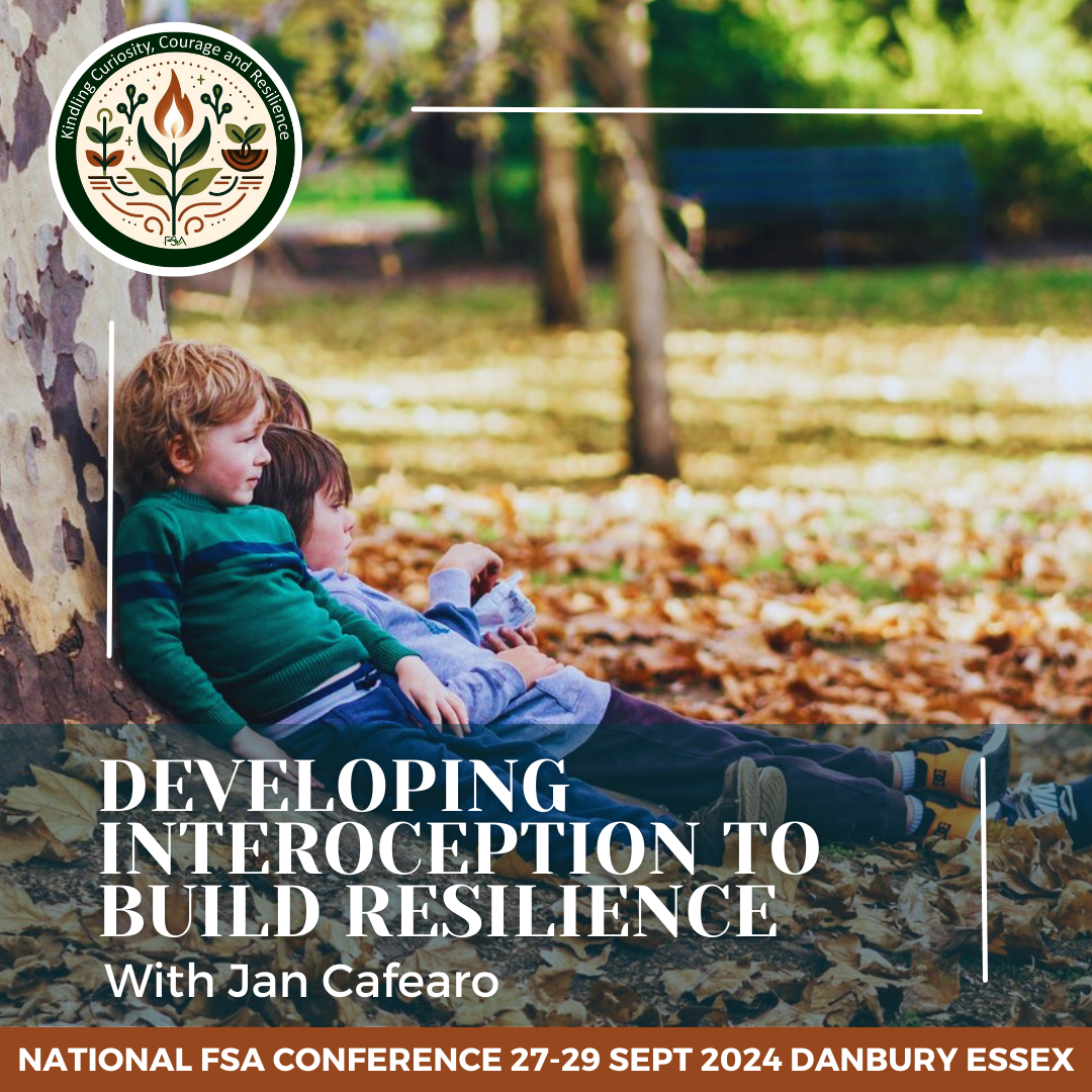 DEVELOPING INTEROCEPTION FOR RESILIENCE<br />
With Jan Cafearo