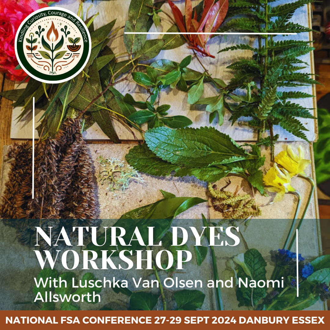 NATURAL DYES<br />
With Luschka van Onselen and Naomi Allsworth